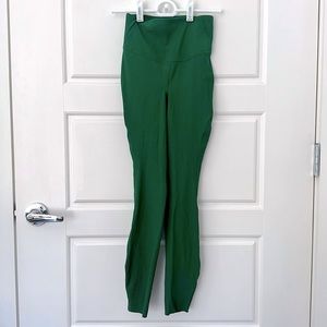 Lululemon Base Pace High-Rise Ribbed Tight, Size 0, Everglade Green